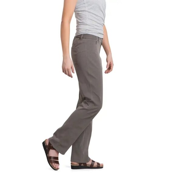 Kuhl Strattus Pants Wrinkle Free Air Fabric Ruched Leg Black Size 2 - Picture 11 of 12